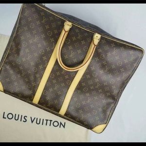 Louis Vuitton Sirius 55 Travel Bag Canvas Suitcase